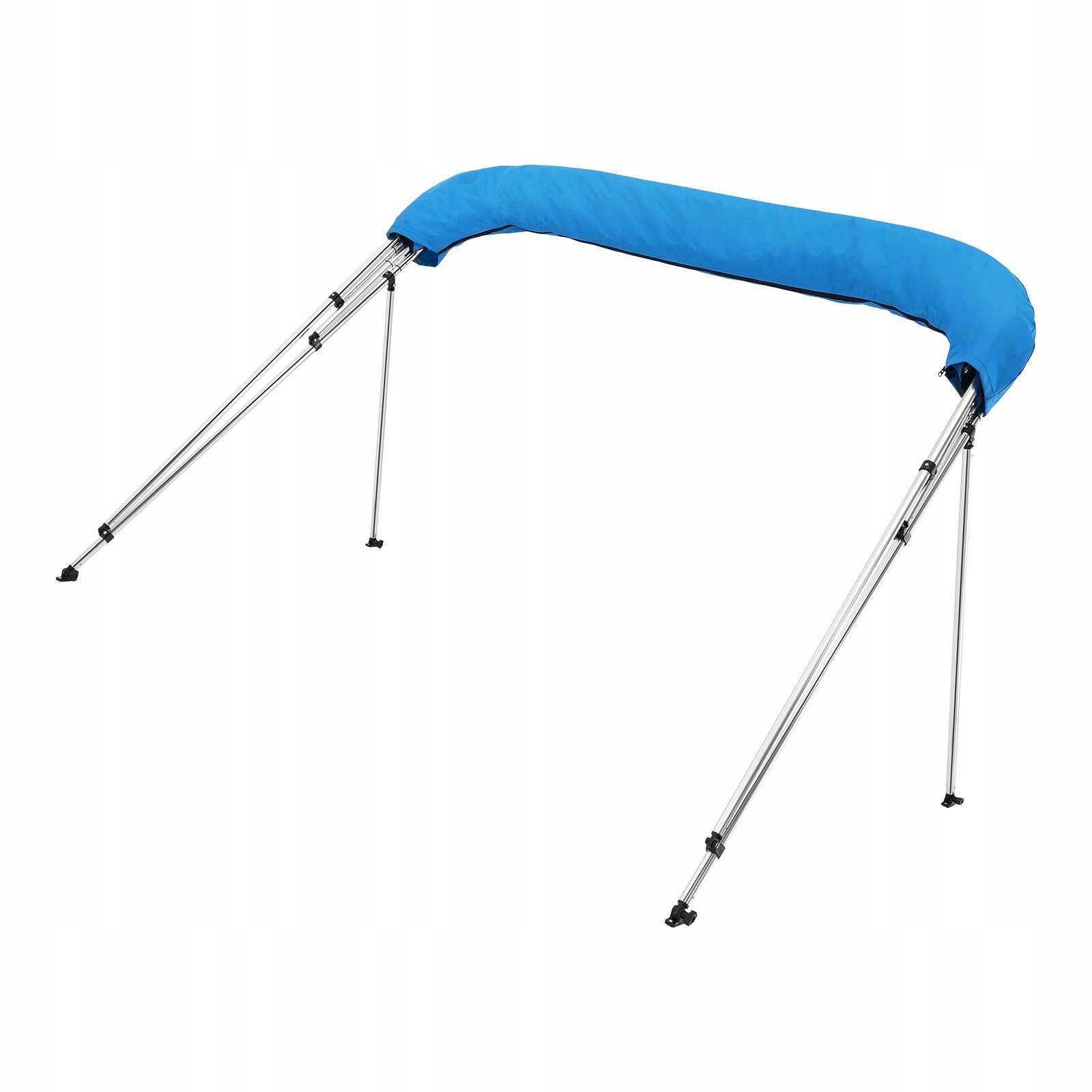 Bimini stříška 4 oblouky voděodolná 600D polyester, hliníkový rám, Uv ochrana