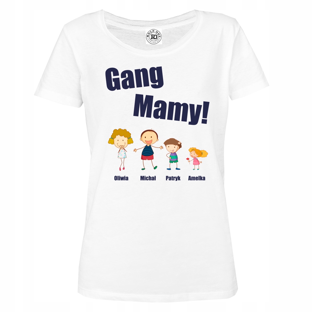 

Damska Koszulka Na Dzień Mamy Gang Mamy