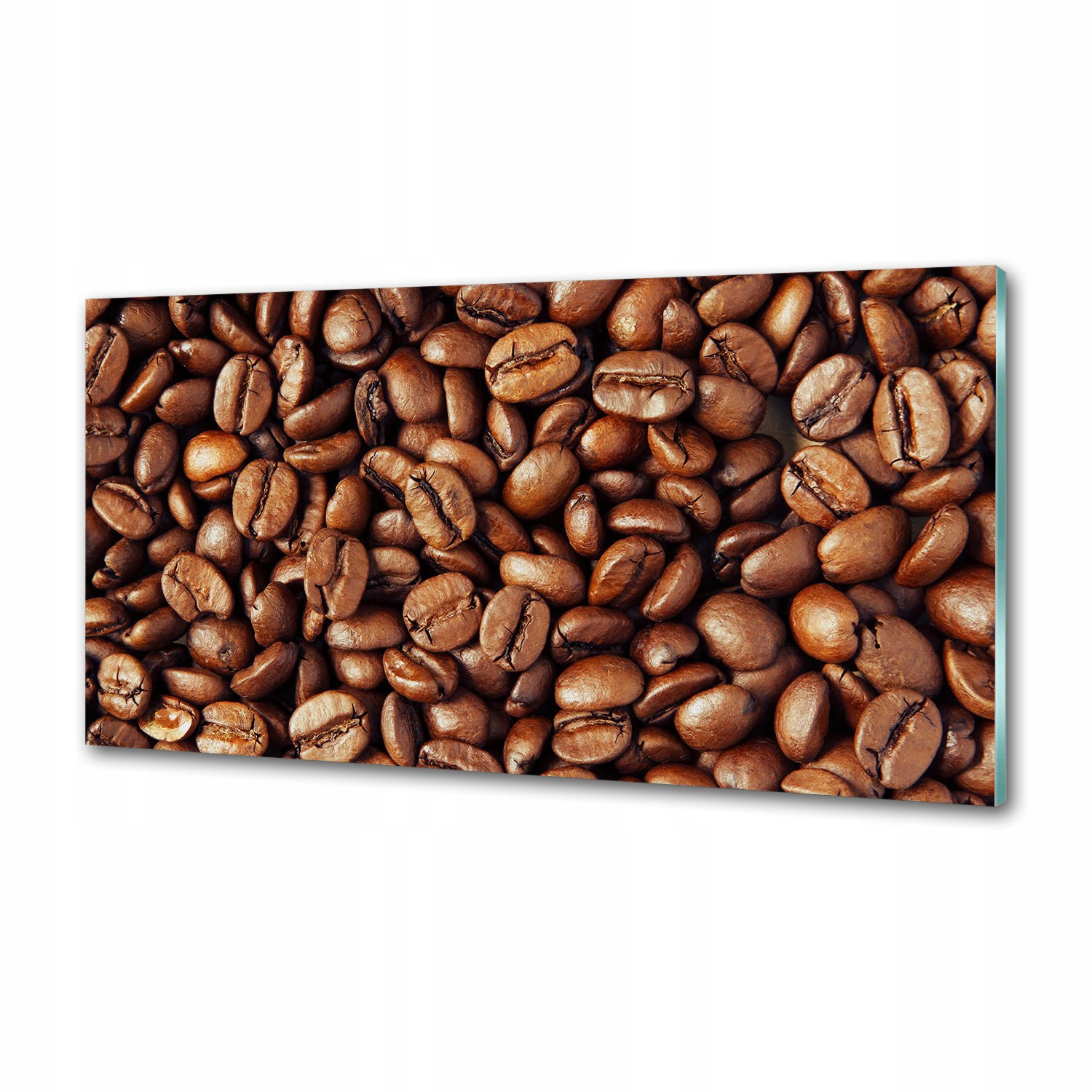 Panel dekor sklo Kávové zrná 100x50 cm Lepidlo