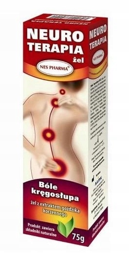 

Neuro Terapia Żel Na Bóle Kręgosłupa 75 g