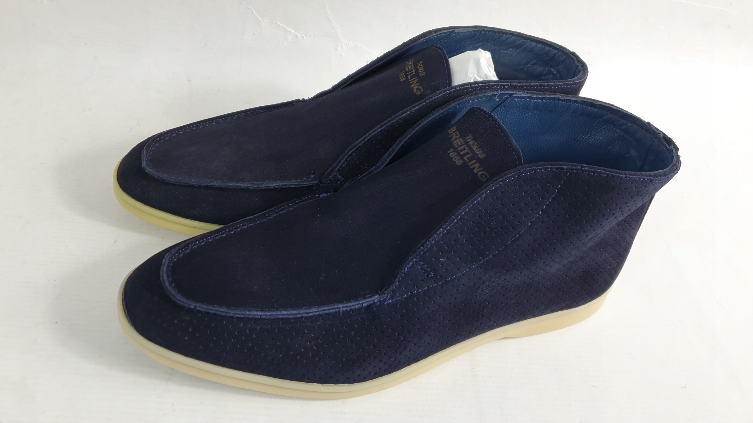 Thomas Breitling Kožené pánské společenské polobotky vel 42