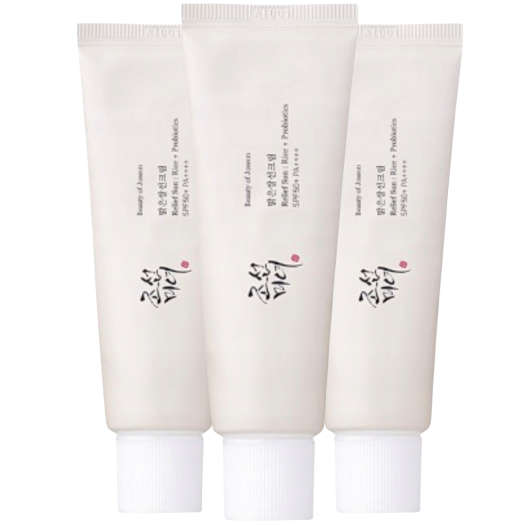 Beauty Of Joseon Krém na obličej Relief Sun Rýžový Korejský Spf 50 3 x 50 ml