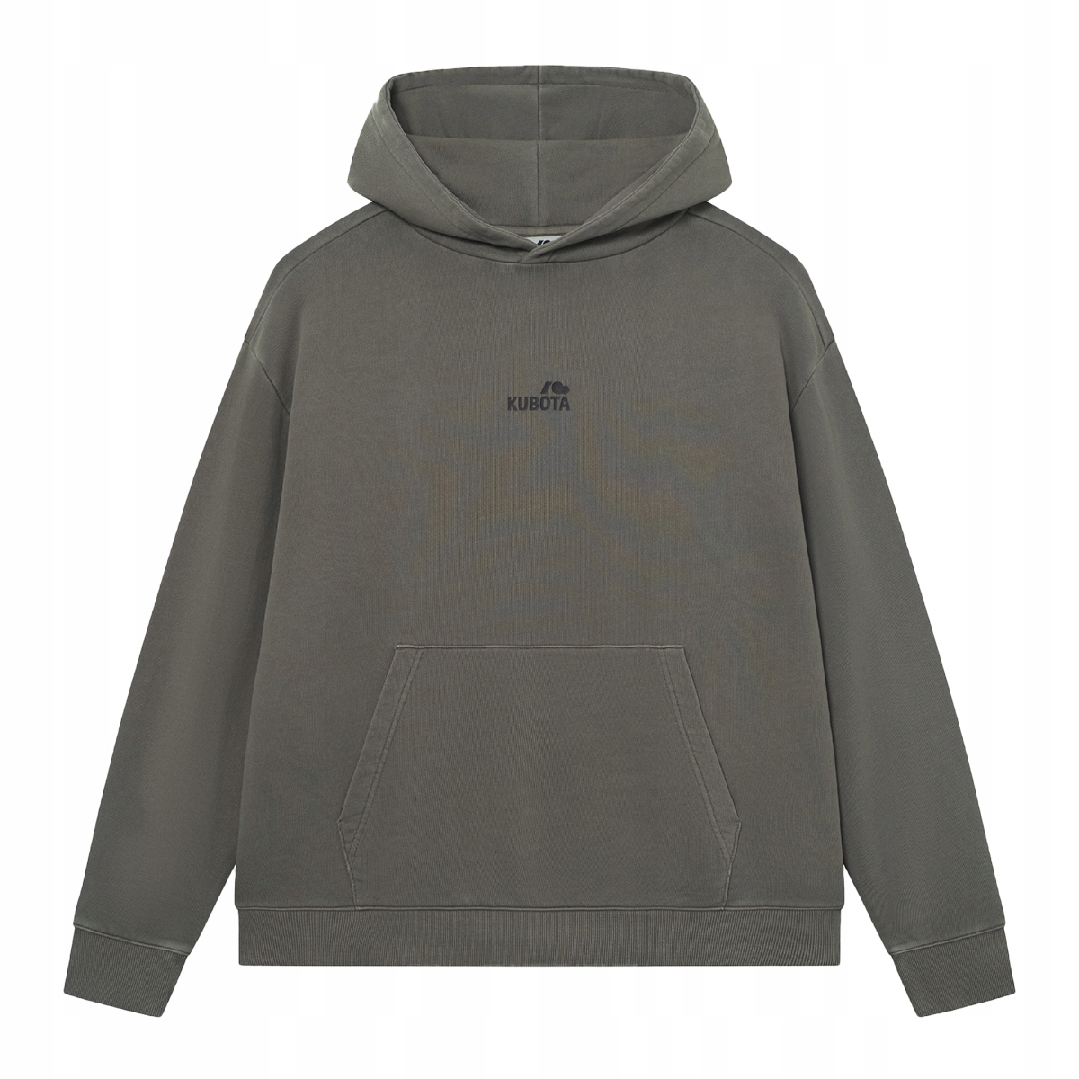 Mikina S Kapucí Dámská "L" Kubota Statement Hnědá Zateplená "L"