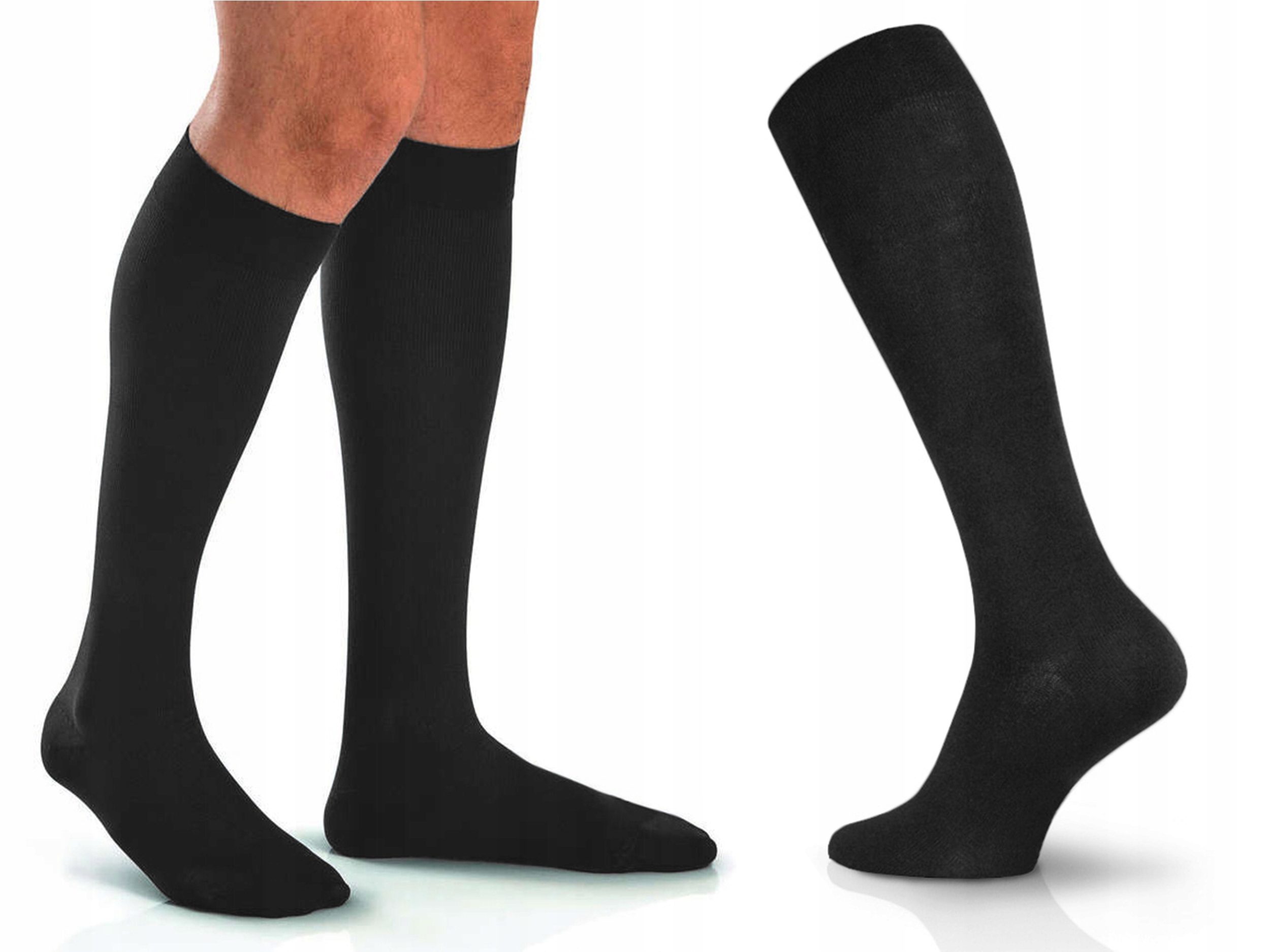 

Wola Frotte podkolanówki męskie graphite G86 45-47