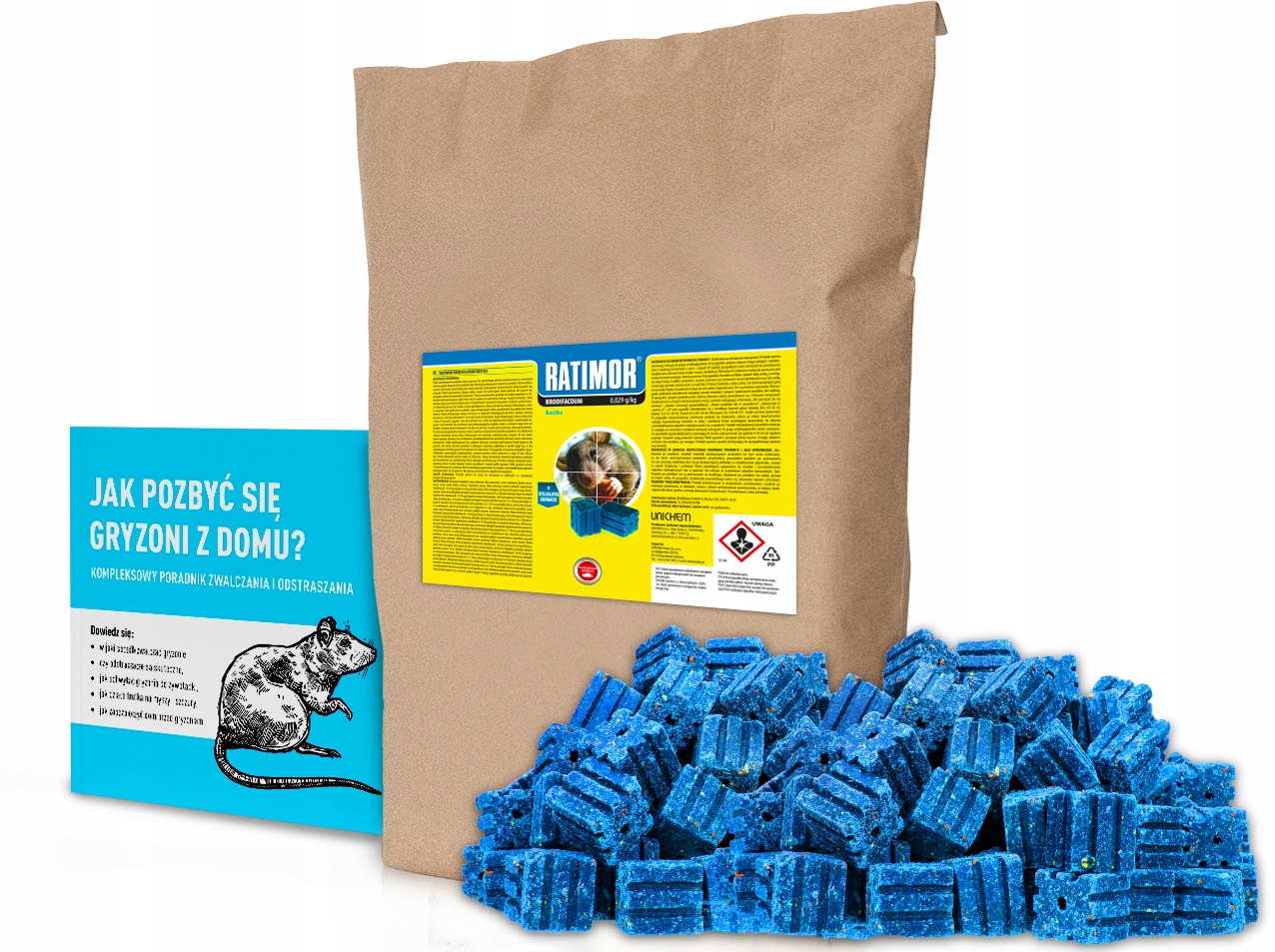 

Kostka Trutka Trucizna Na Szczury Myszy 20KG