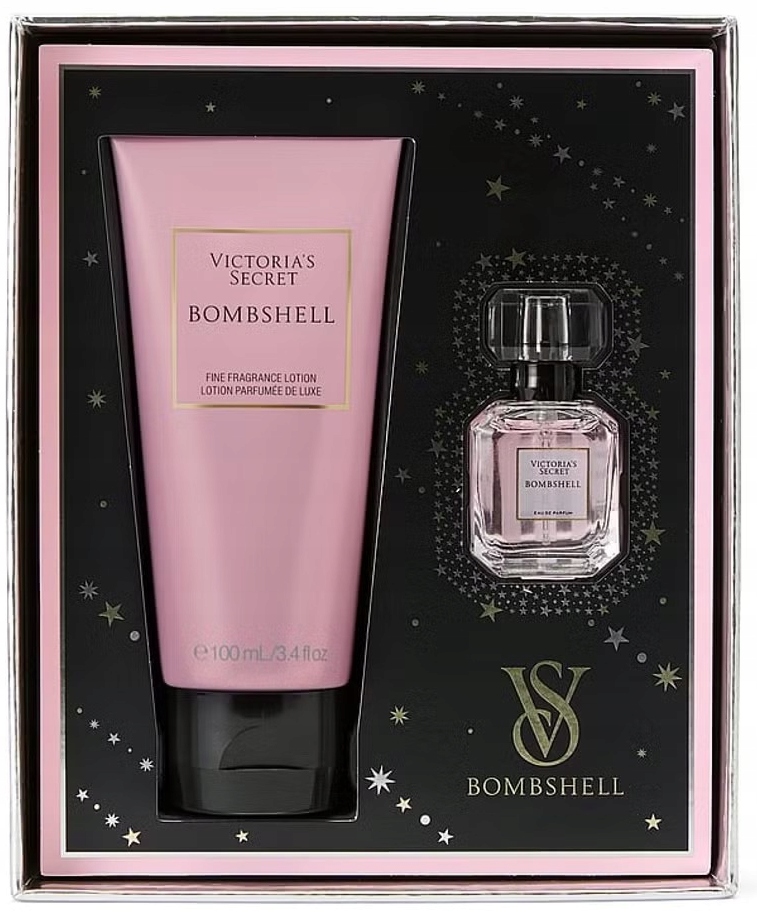 Victoria's Secret Dárková sada Bombshell parfémovaná voda mini+ balzám