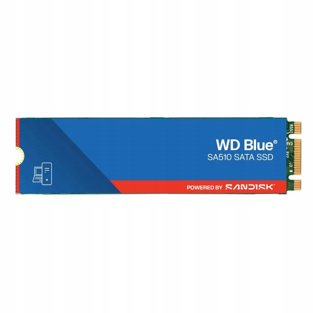 Wd Blue Ssd 3D Nand WDS100T3B0B 1TB SA510 Powered by SanDisk, M.2 Sata, …