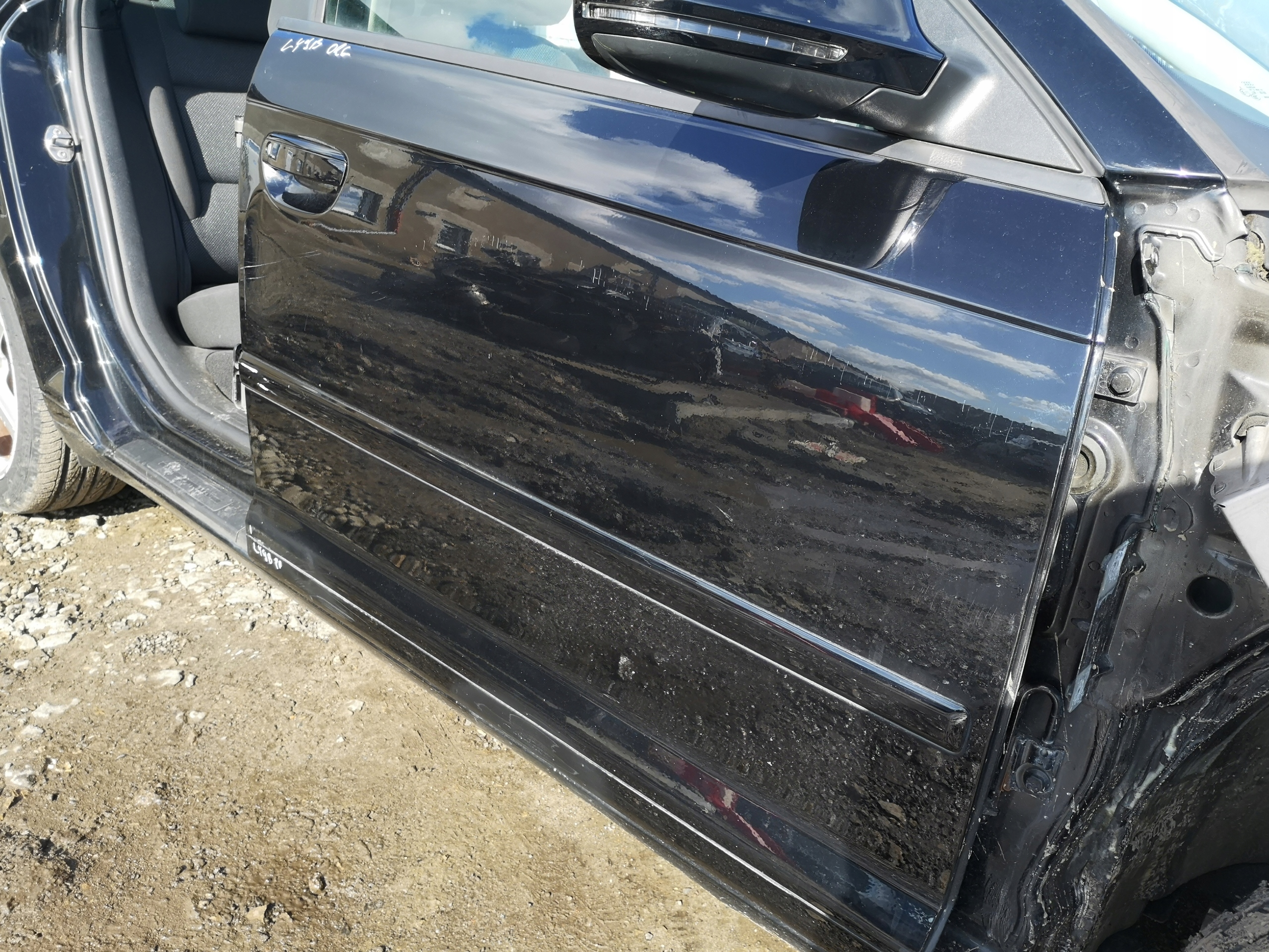 door right front AUDI A3 8P LIFT LY9B original !!
