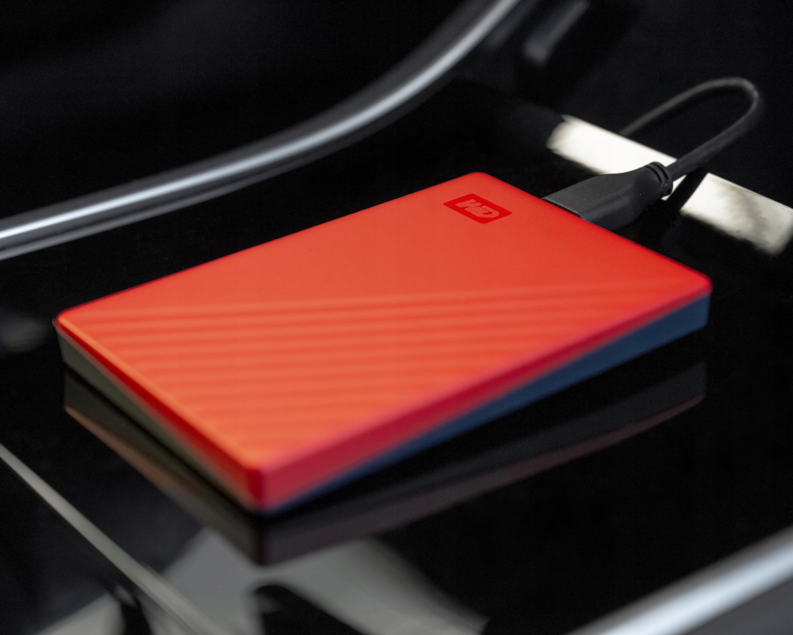HDD External WD My Passport (6TB, USB 3.2) Red — 5