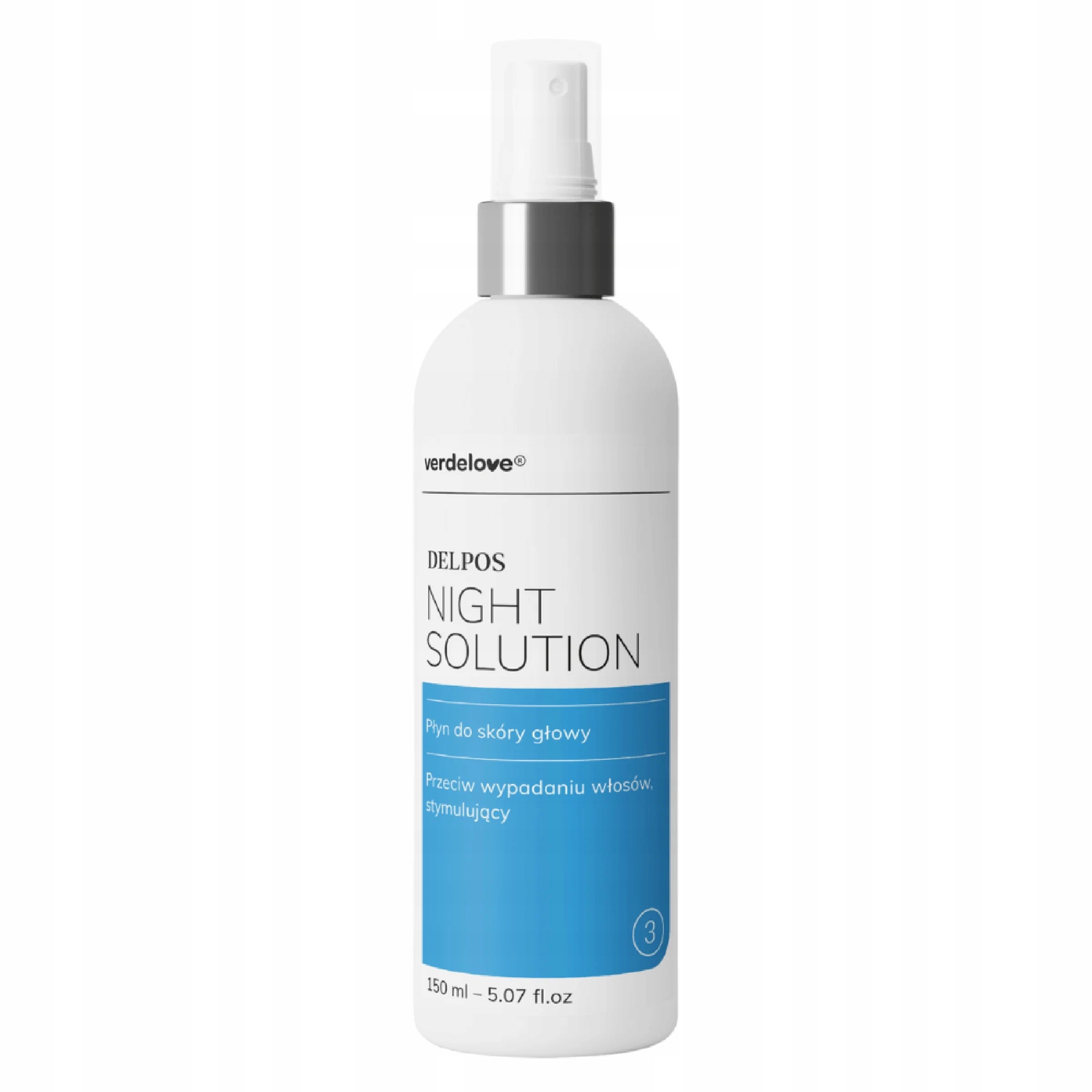 Verdelove Delpos Night Solution Płyn do skóry głowy 150 ml