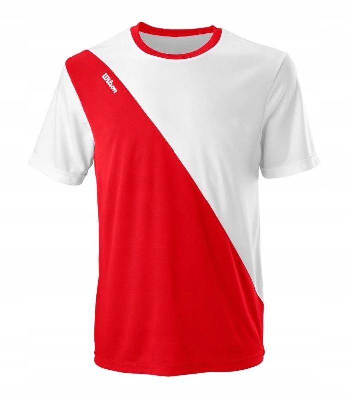 Pánské Tričko Wilson Team II Crew Red XL