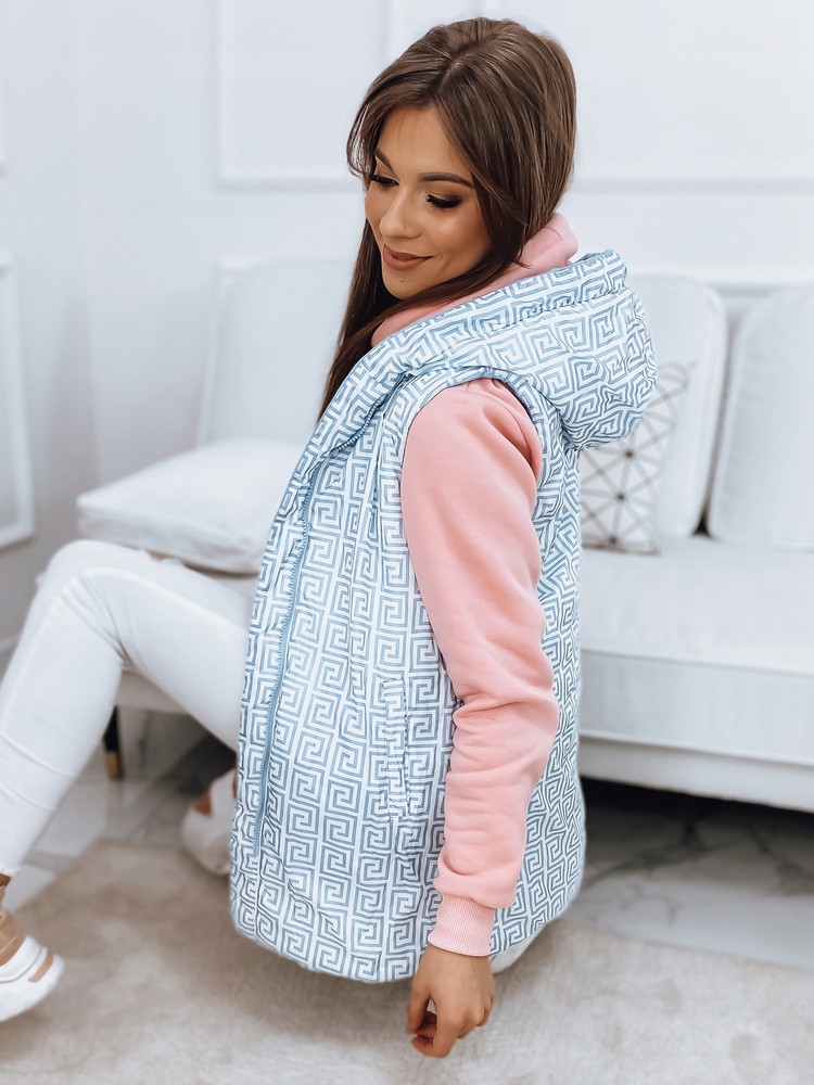 KAMIZELKA DAMSKA PIKOWANA Z KAPTUREM roz. XL Marka Dstreet