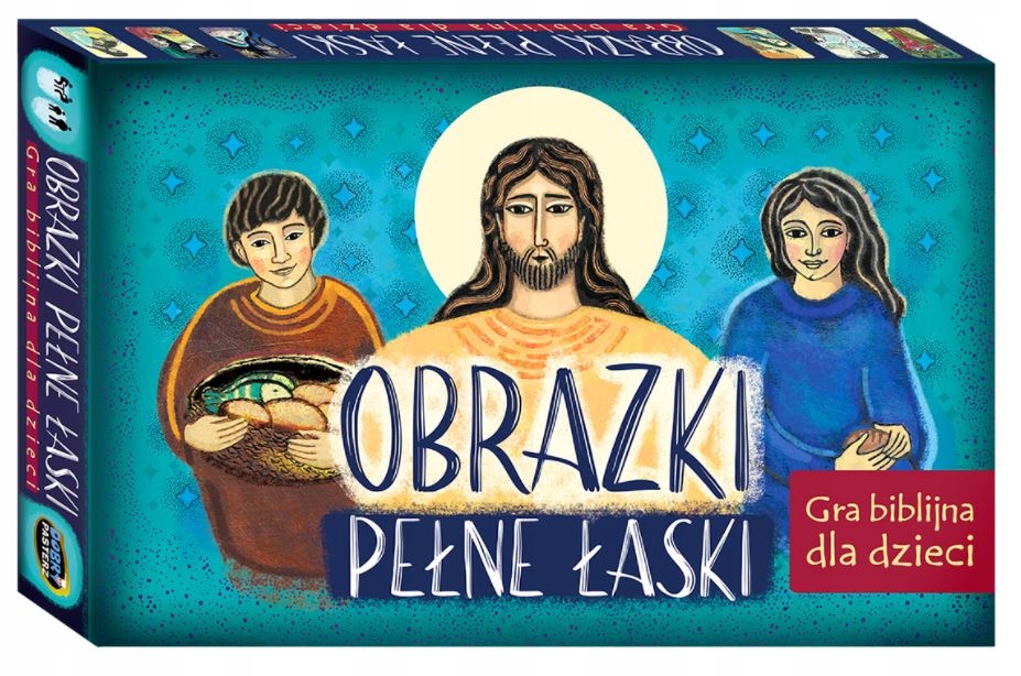 Obrazki pełne łaski GRA religijna karty tabliczki