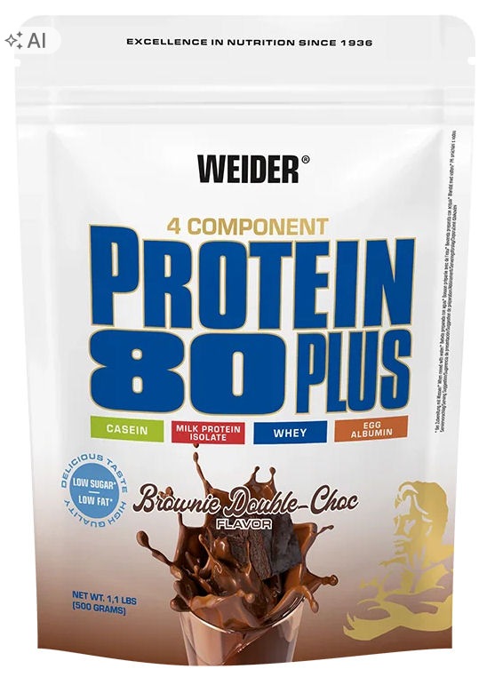 Protein 80 Plus 500g chocolate brownie