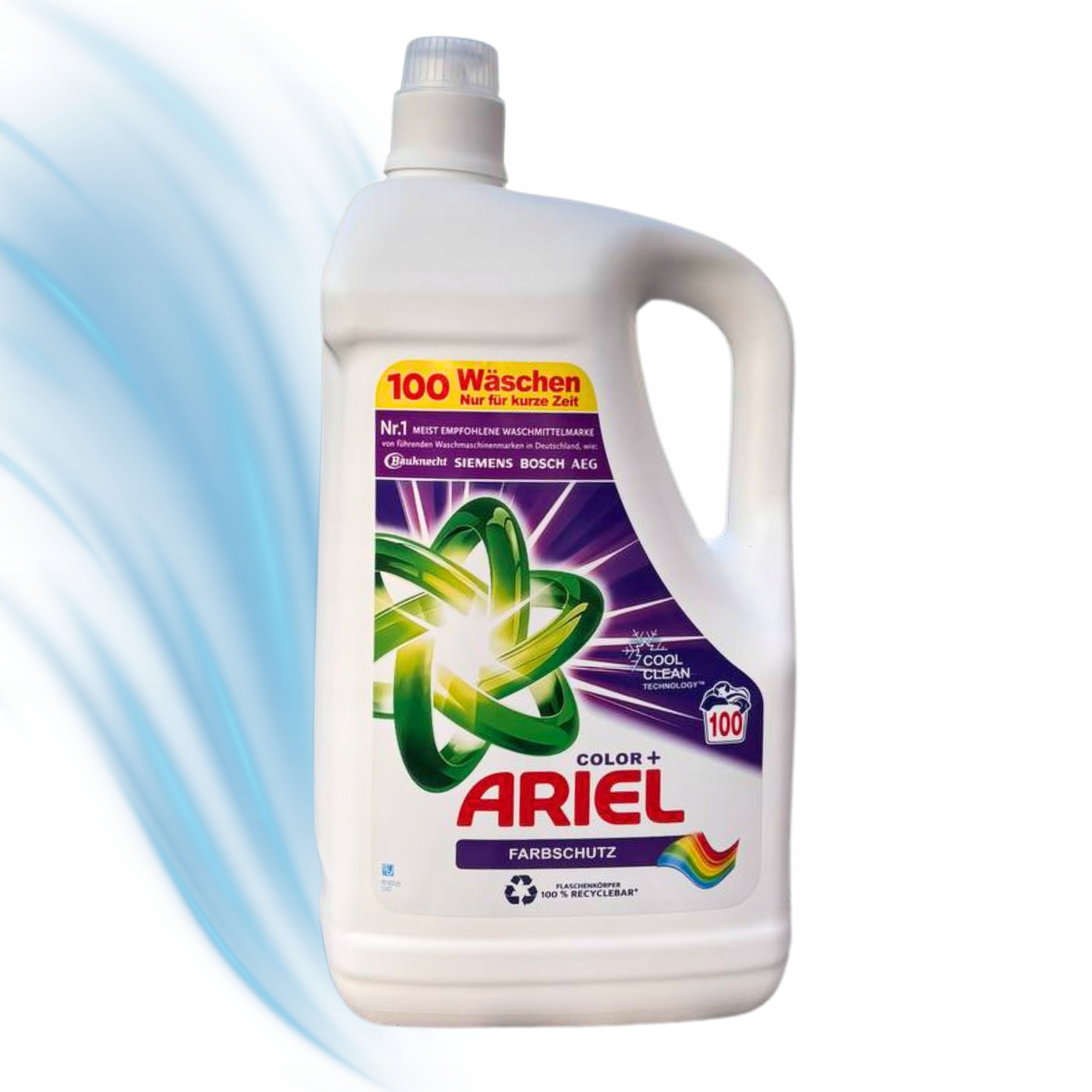Ariel płyn żel do prania Color Farbenschutz 100 prań niemiecka 5 l