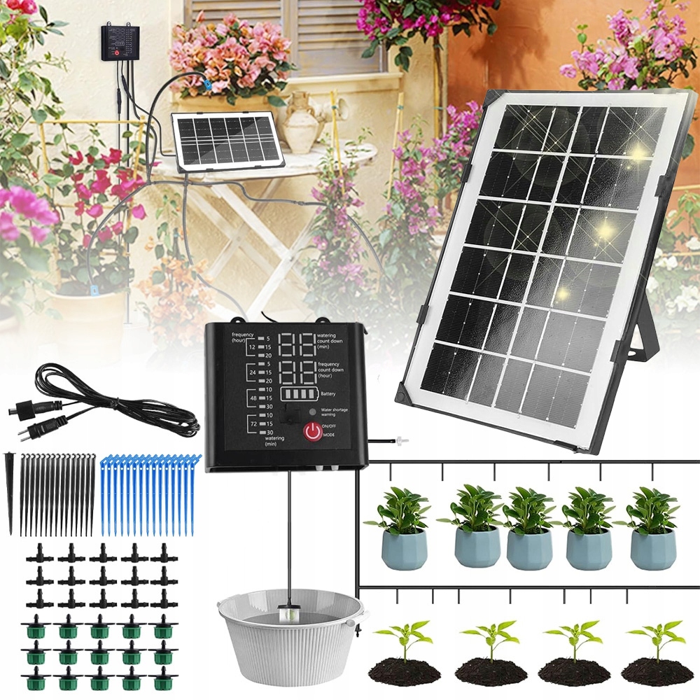 Automatický Systém Zavlažování Rostlin Květináčů Balkon Automat S Časovačem