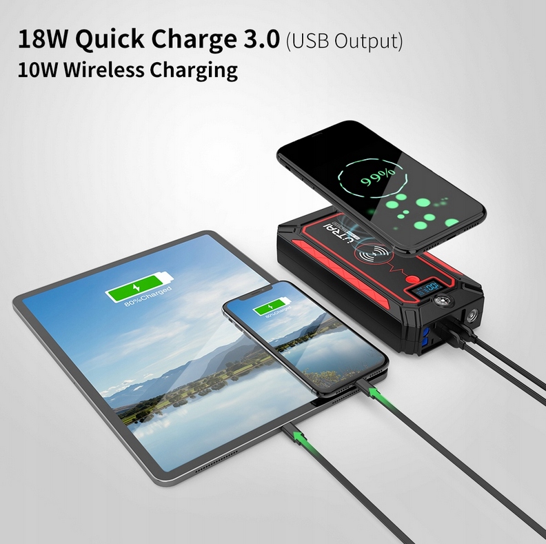 PowerBank Car Jump Starter UTRAI 2500A Marka inna