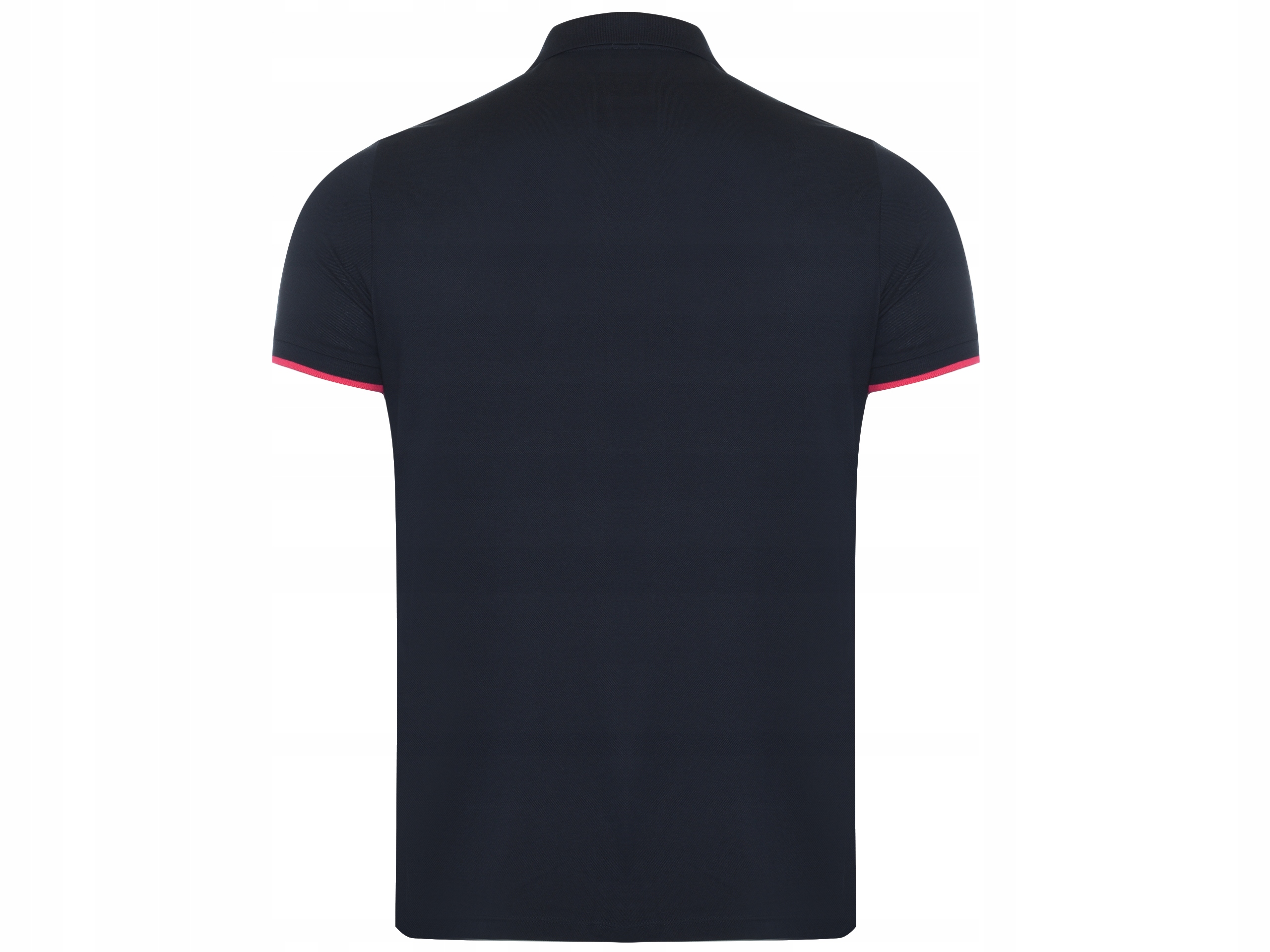 U.S. POLO ASSN. - MĘSKA KOSZULKA POLO KALE 197 65189 50336 179 GRANATOWA Wzór dominujący bez wzoru