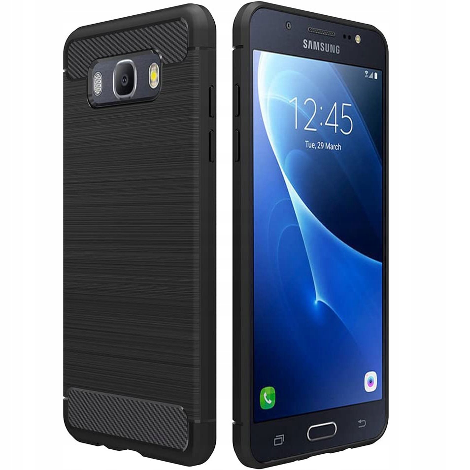 

Etui do Samsung J3 2016 Karbon Armor Case +szkło