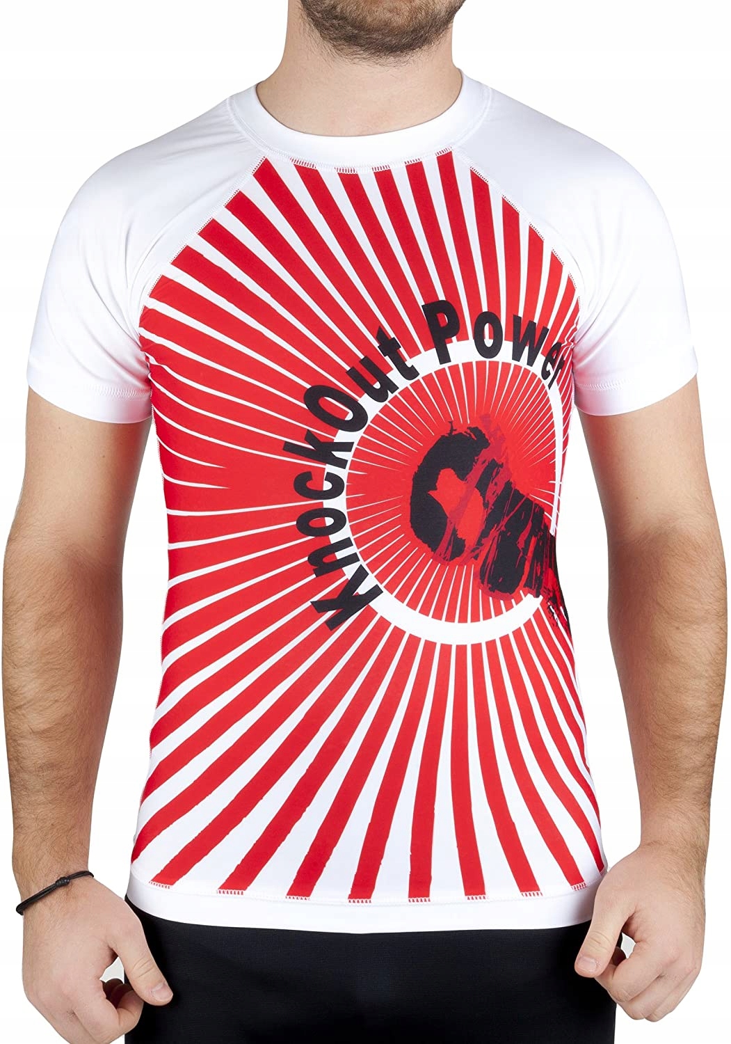 Koszulka Mma t-shirt męski do ćwiczeń 3m11
