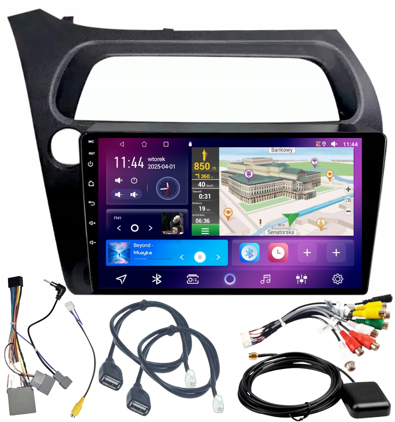 Autorádio Carplay Honda CIVIC 2006-2012 Android Wifi 4GB 64GB