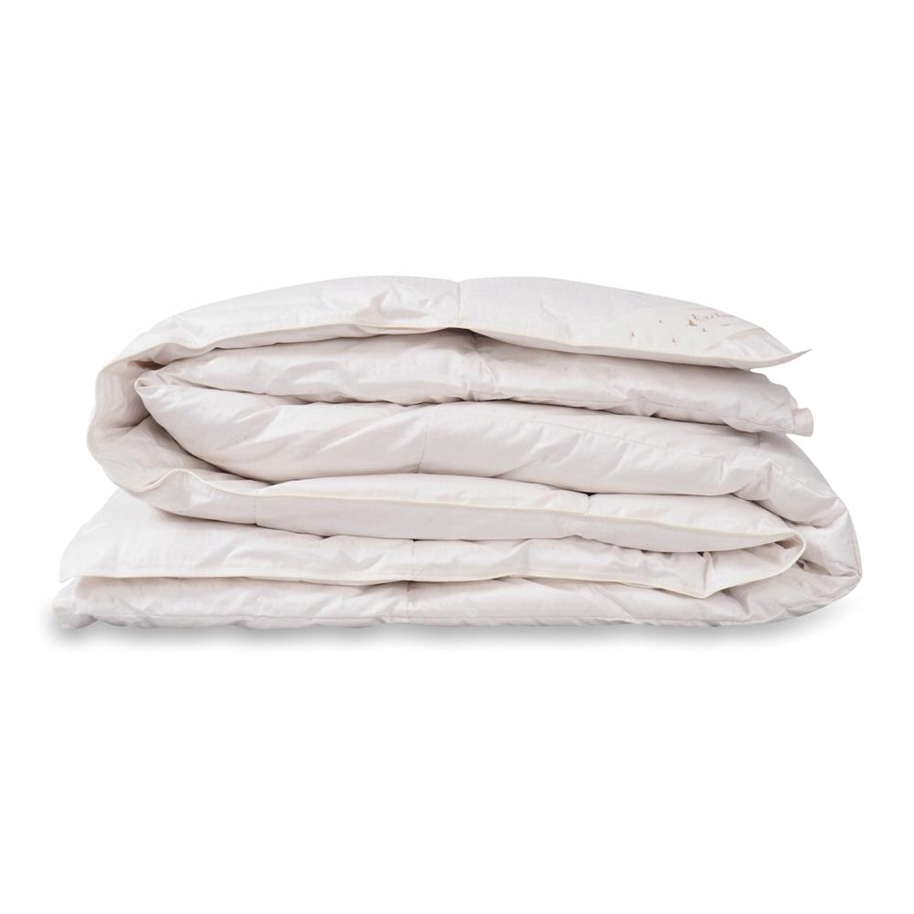 Páperová prikrývka Teplá 155x200 Silver krémová 90% páperie