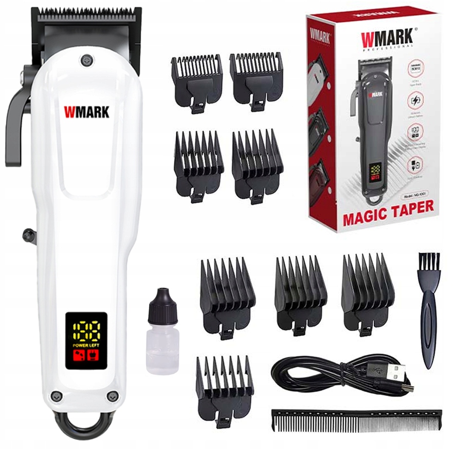 Wmark NG-1001W Barber Profesjonalna maszynka do włosów i brody