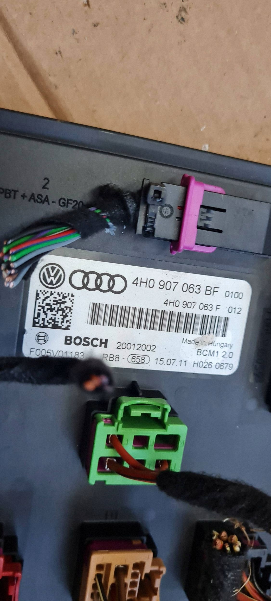 A7 4G module control unit KOMFORTU 4H0907063BF A6 C7 4G