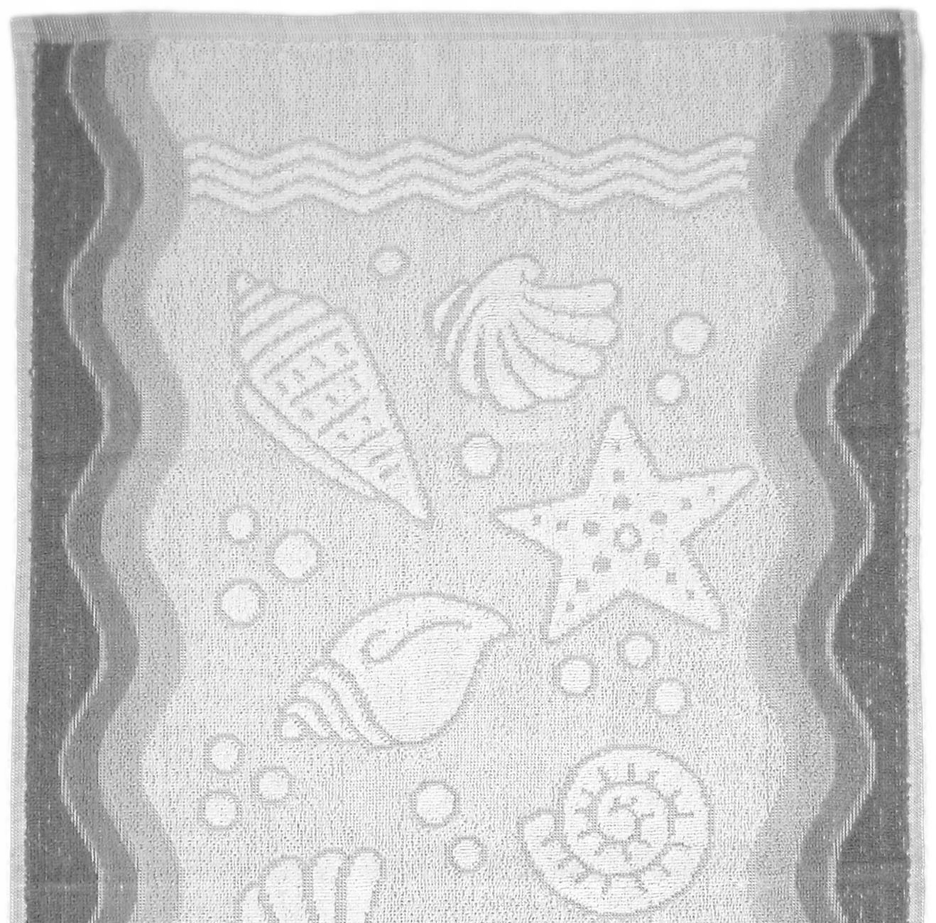 

Miękki ręcznik Flora Ocean 40X60 Greno Popielaty