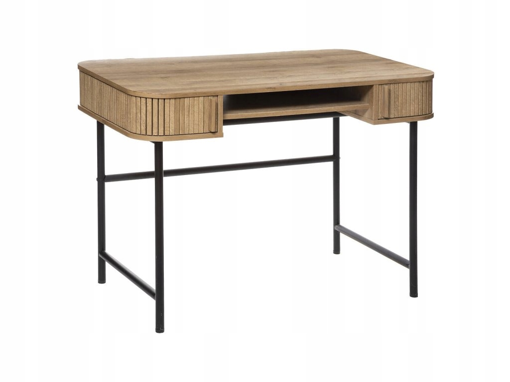 Písací stôl Colva, efekt dubového dreva, 105 x 60 x 75,1 cm