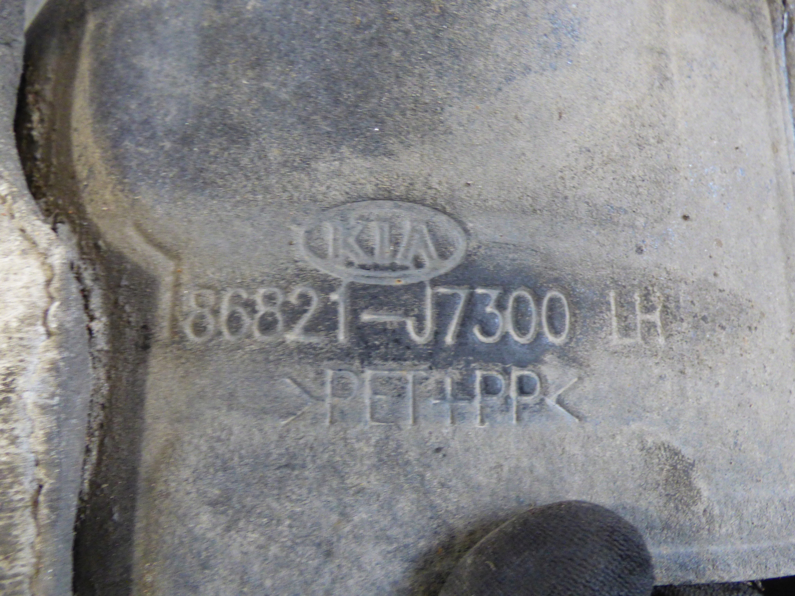 mudguard right rear part stBDB CEED III KOMBI