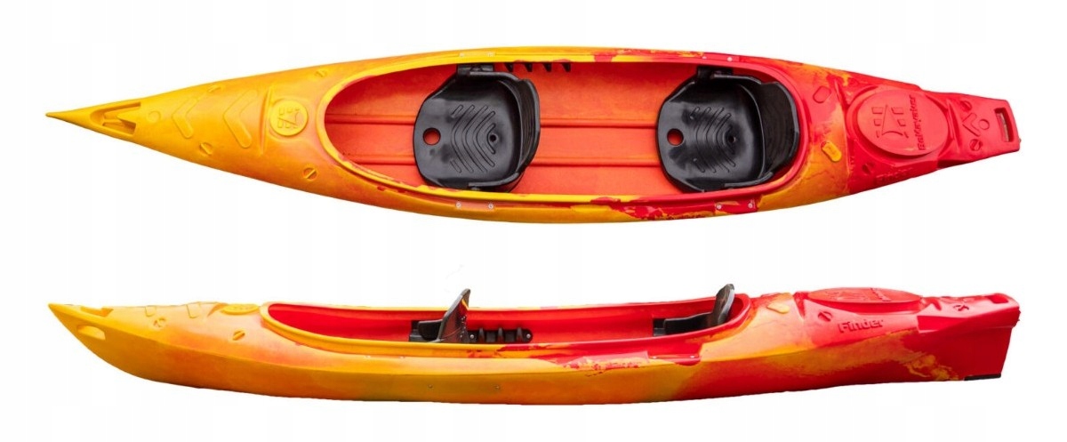 Kajak Dwuosobowy Stabliny Rodzinny Finder Na Spływ Dwójka
