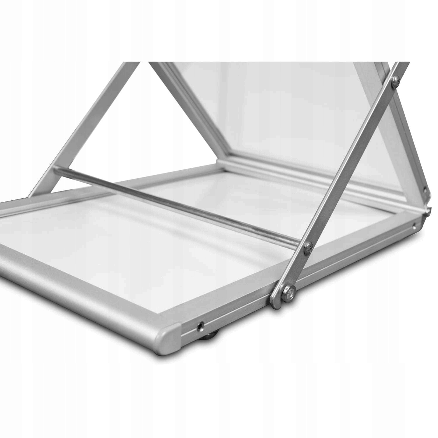 Stojak Z-SHAPE na ulotki foldery A4+torba składany Marka inna