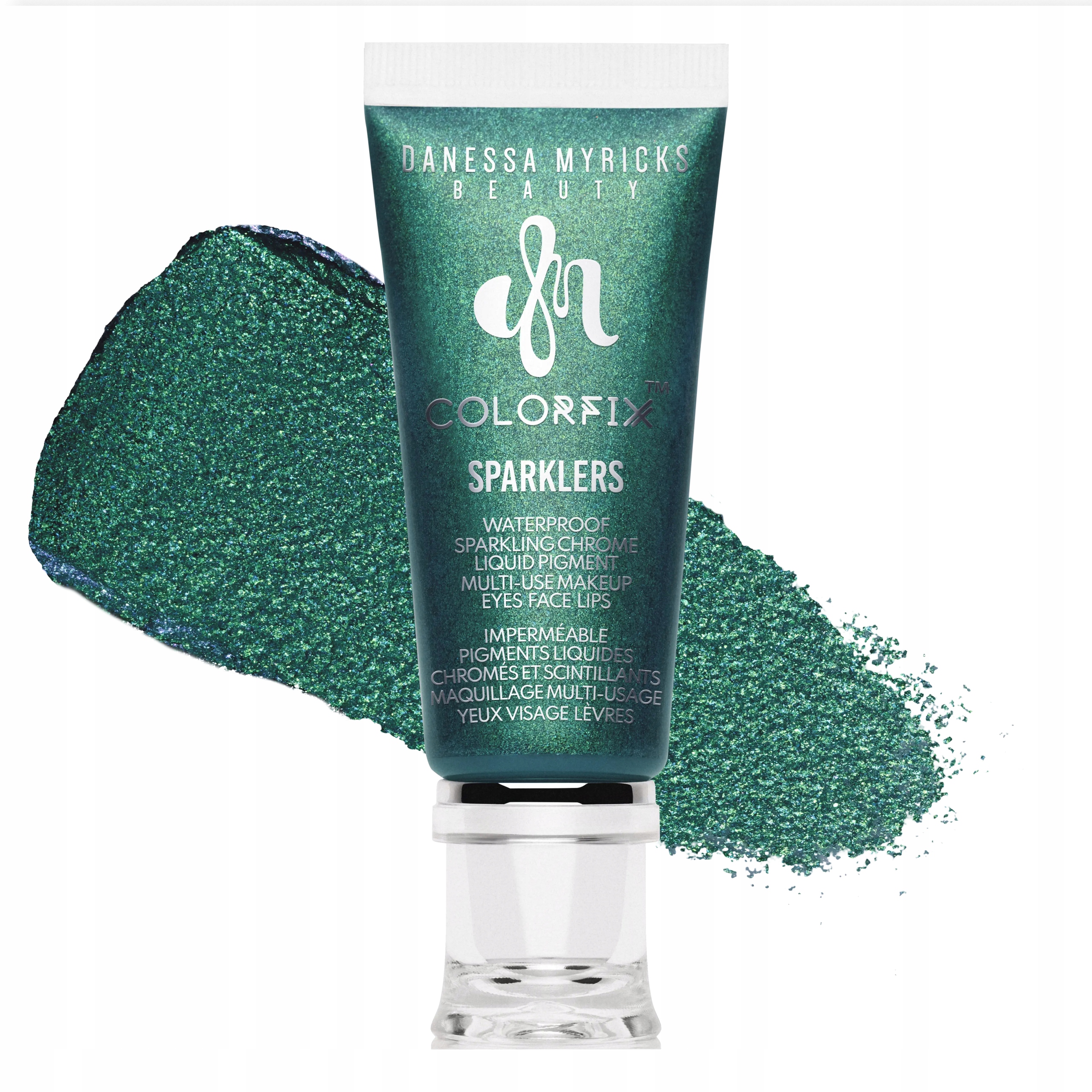 Danessa Myricks Beauty Colorfix Sparkles Oční kosmetika Evergreen