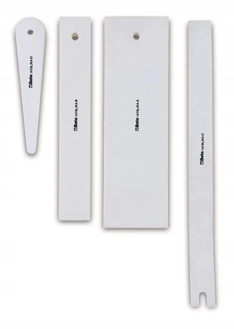 Zestaw 4 dźwigni do prac przy deskach rozdzielczych i delikatnych elementac