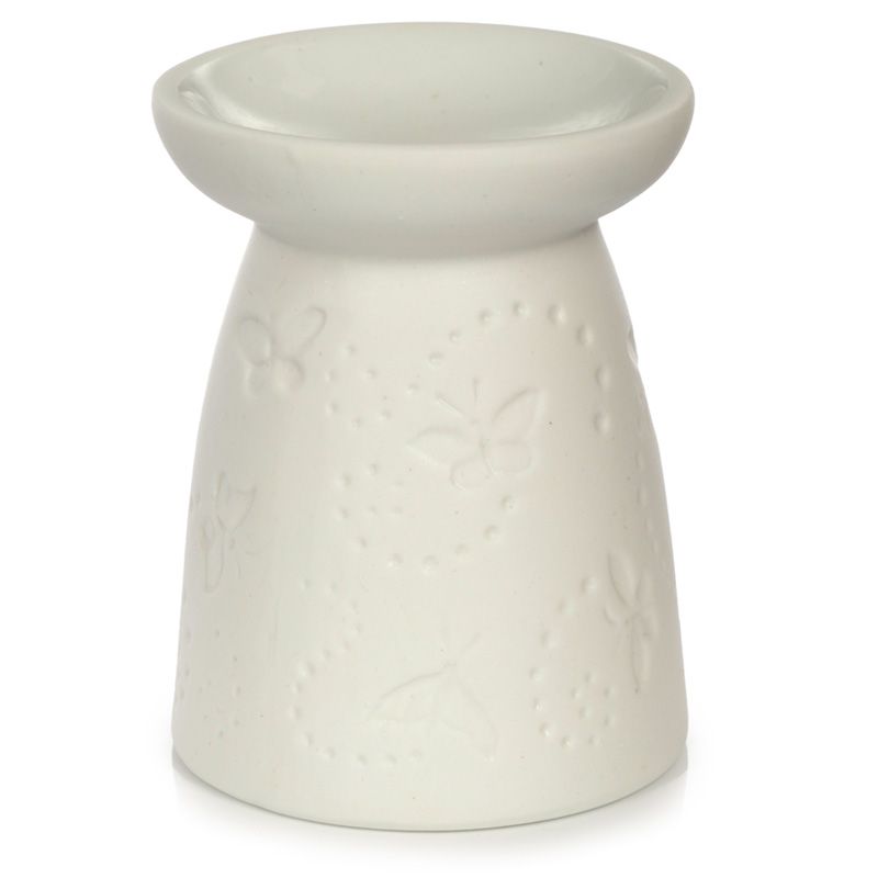 

Kominek Ceramiczny do wosku i olejków Biały