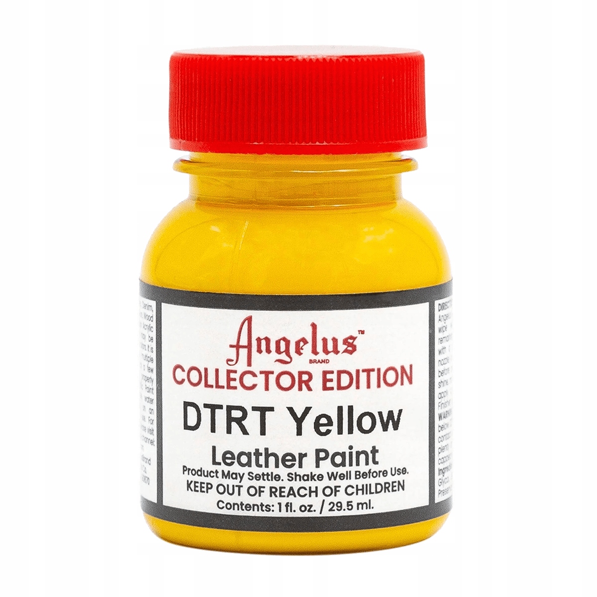 ANGELUS Acrylic Leather Paint Collector Edition 1oz #333 DTRT YELLOW