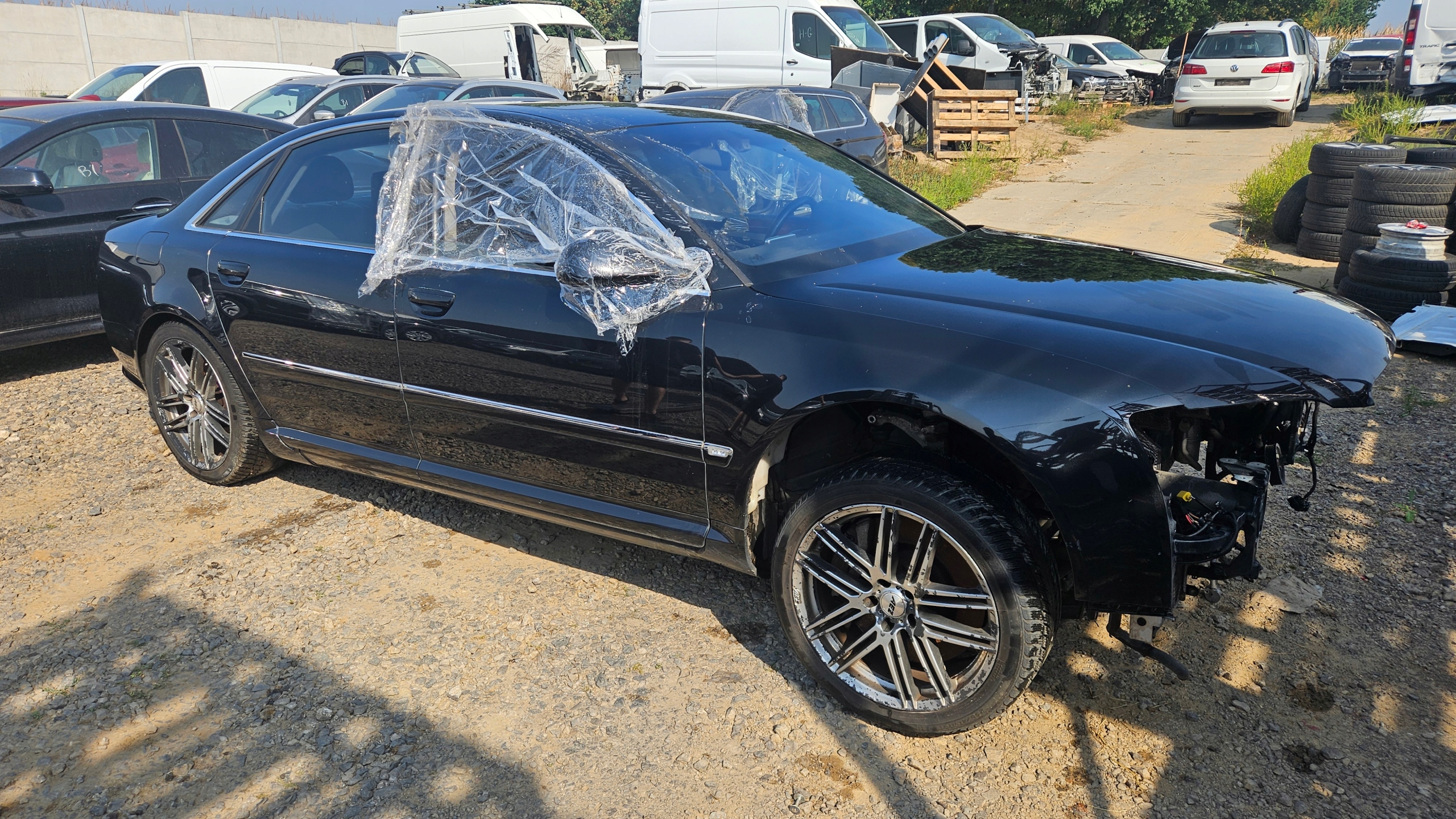 door front right AUDI A8 D3 colour LZ9W