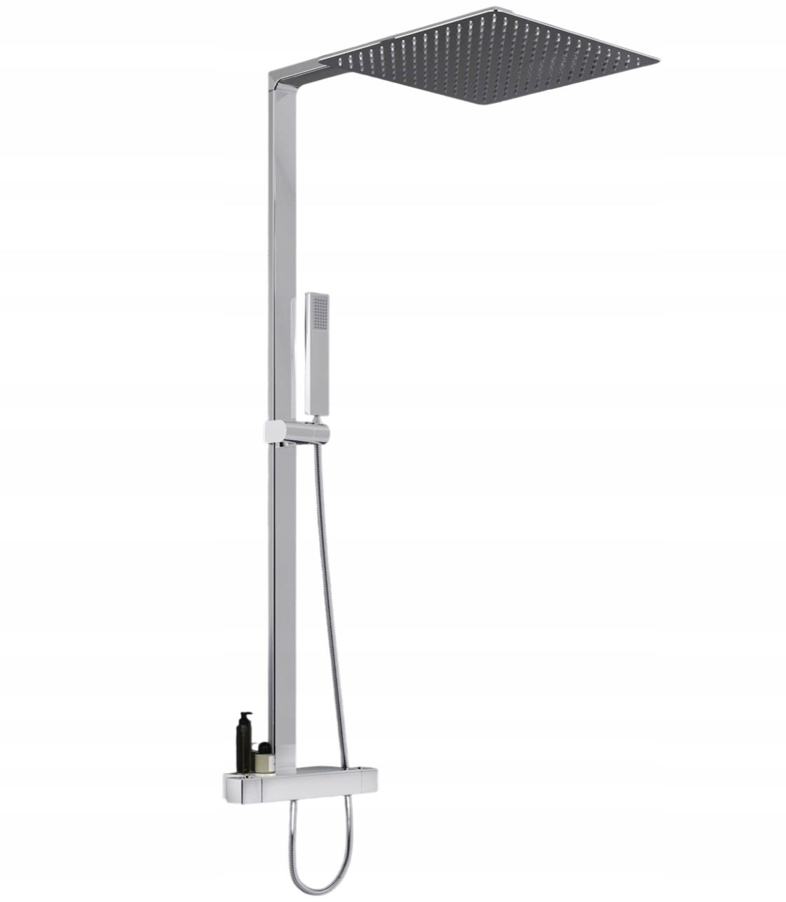 Zestaw prysznicowy z termostatem NT6705C deszczownica 35x35 cm