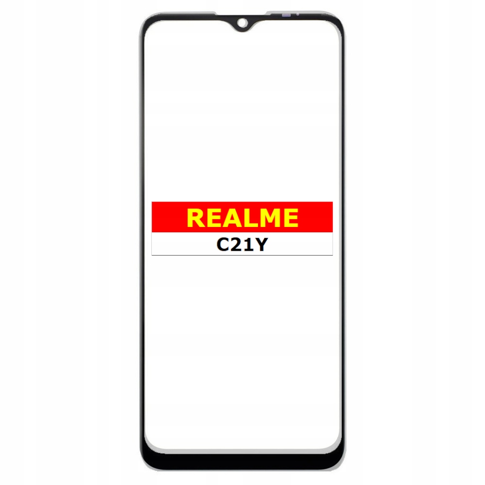 Szybka wyświetlacza z Oca do Realme C21Y