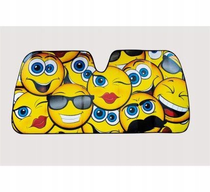 

Oslona Przeciwsloneczna Na Szybe Alu Smile 140X68