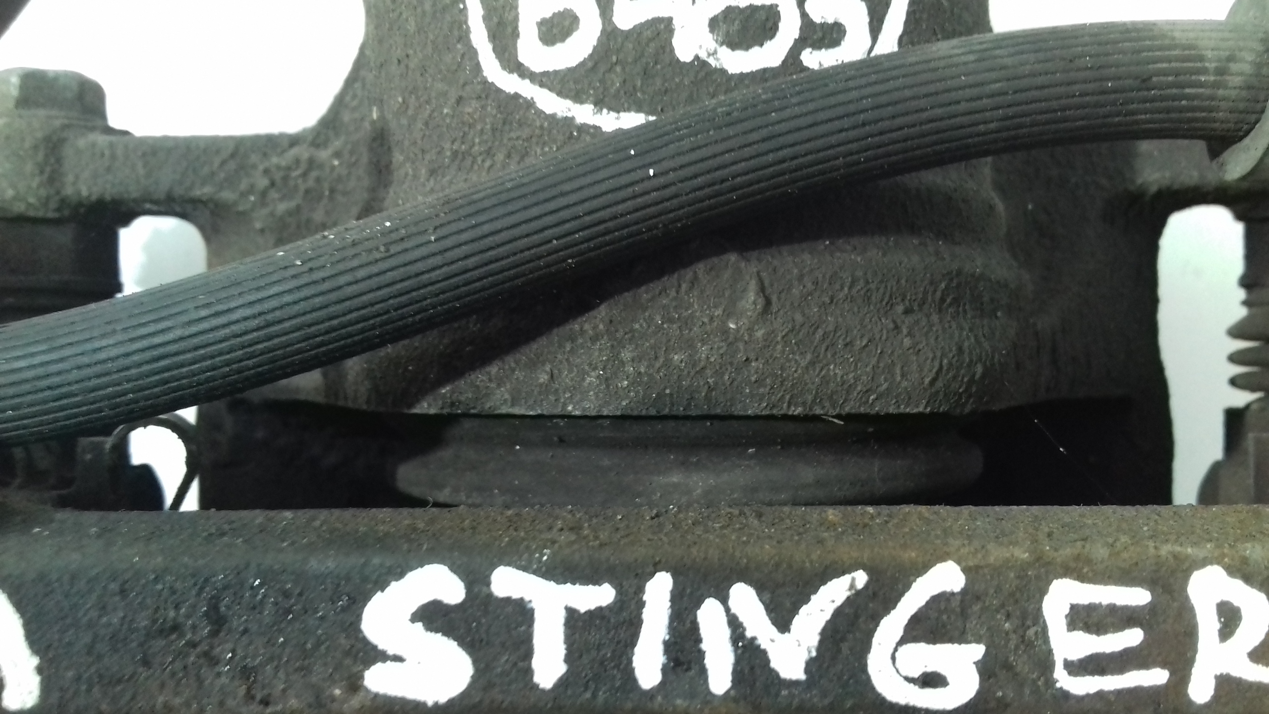 KIA STINGER caliper right front front 2,2 CRDI "7K4"