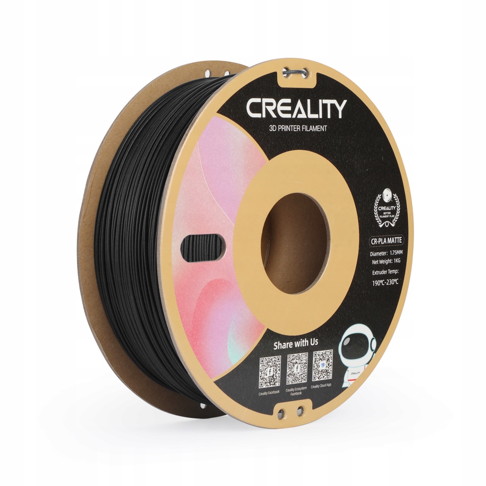 

Filament Creality Pla Czarny Mat 1Kg Black