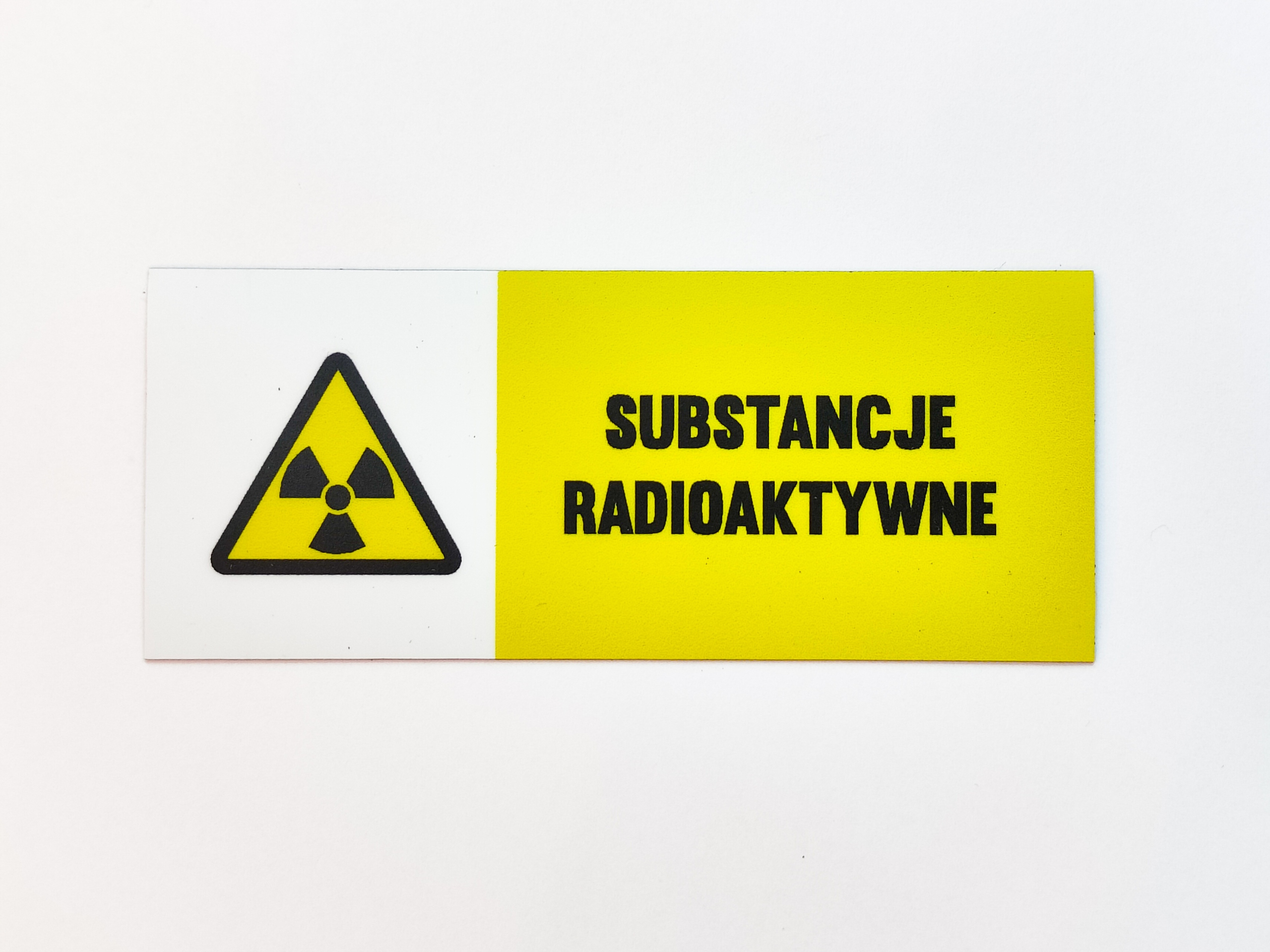 SUBSTANCJE RADIOAKTYWNE - Magnes na lodówkę (Radioaktywność)