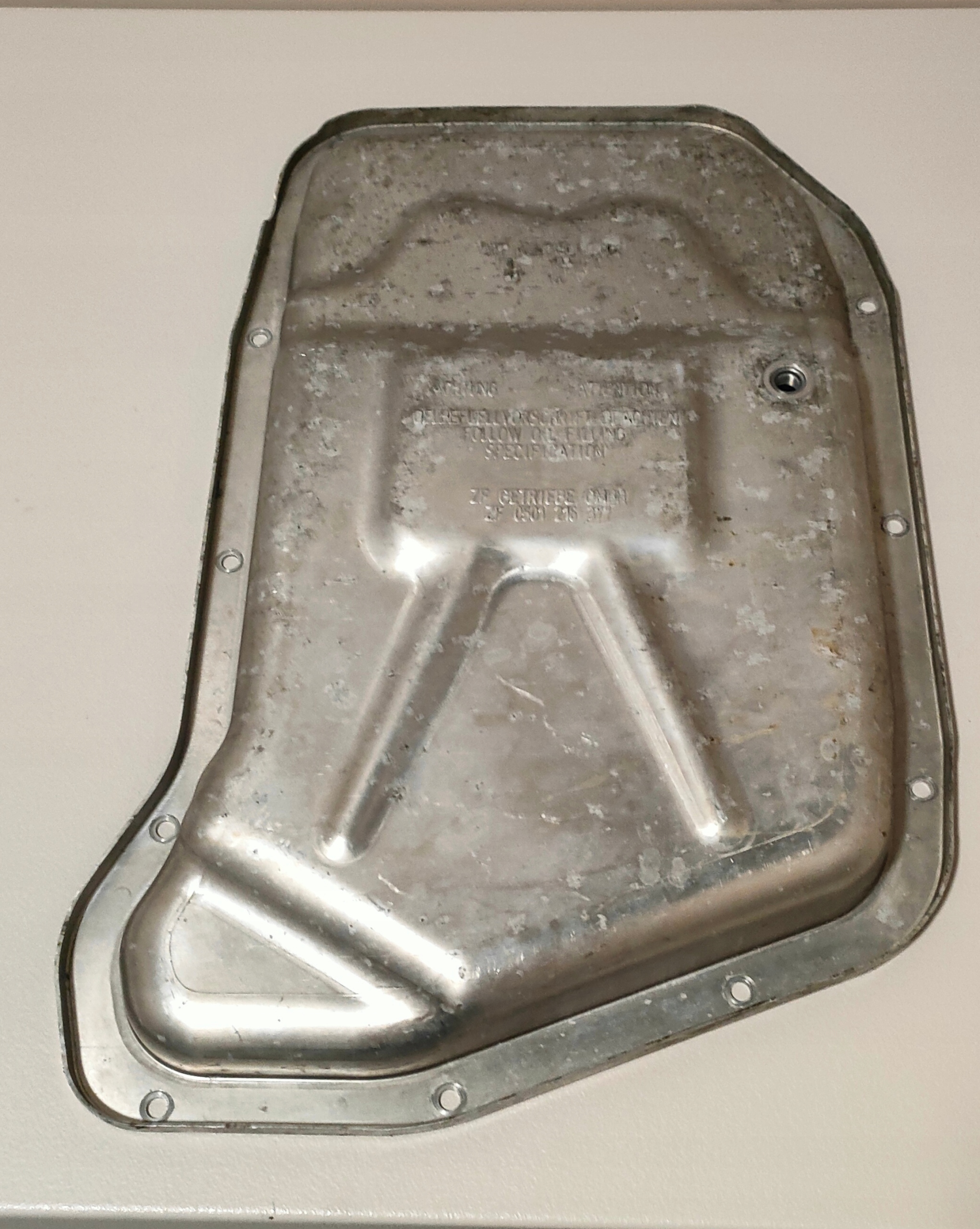 Miska olejowa A6C7 ZF 8HP 0501216377 Typ samochodu Samochody osobowe