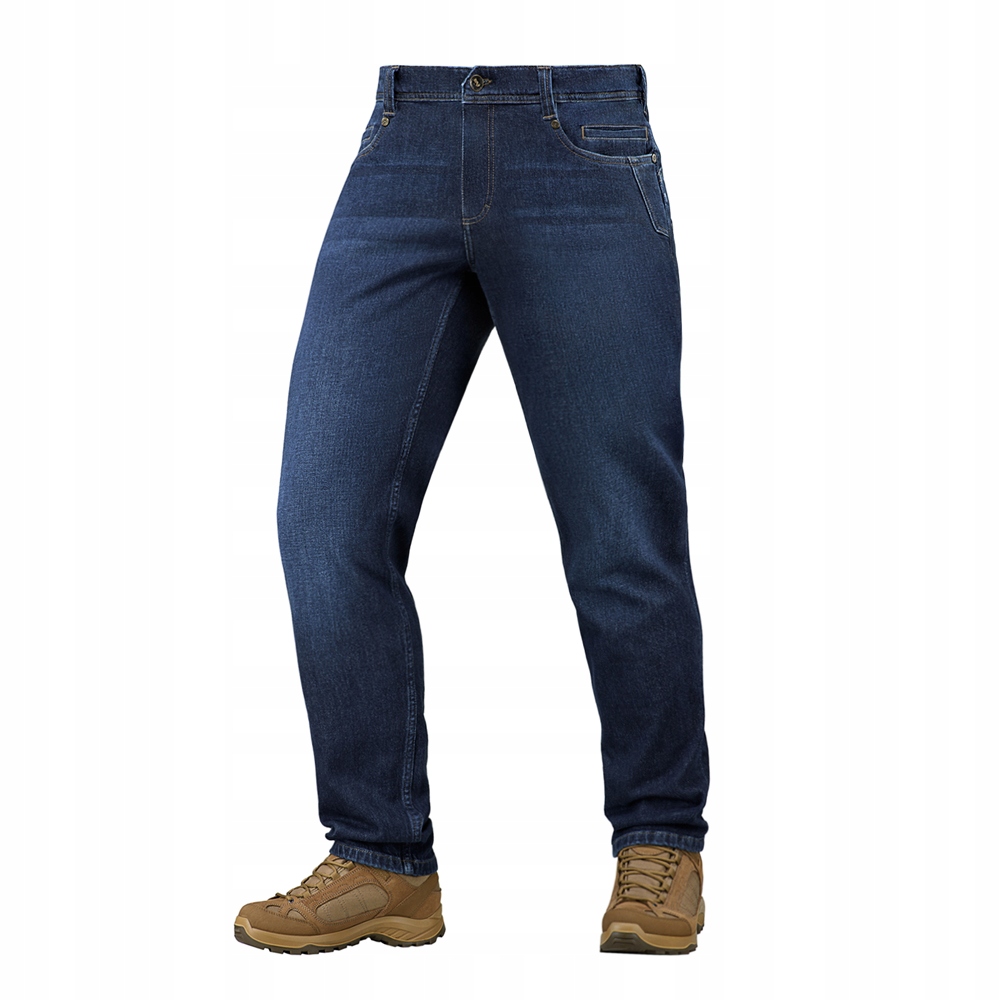 M-Tac Jeansy Męskie Spodnie Dżinsowe Fighter Dark Denim 30/32