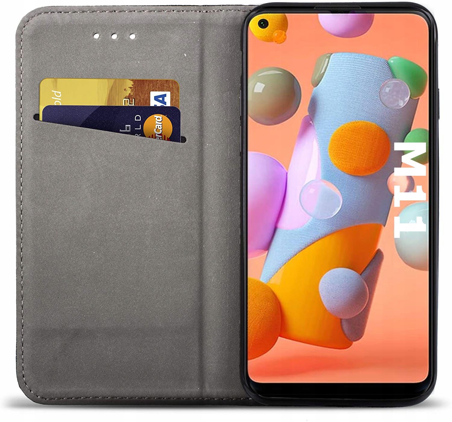 ETUI do SAMSUNG GALAXY M11 SMART MAGNET +SZKŁO 9H EAN (GTIN) 6097122121168