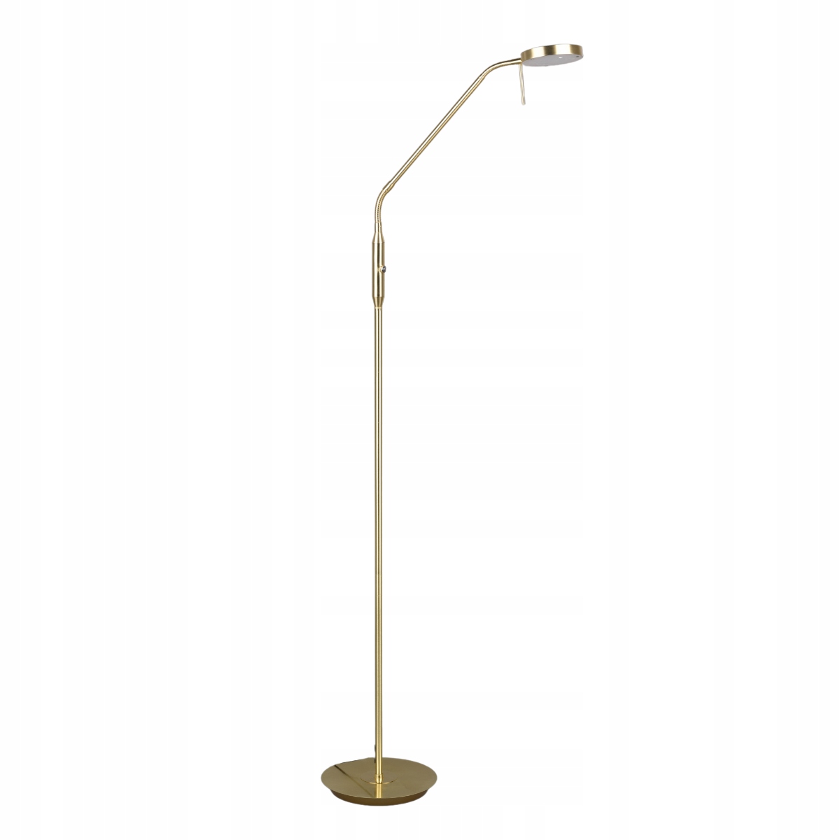 Trio Led stojaca lampa Monza Zlatá 12W 145cm Dimmable IP20
