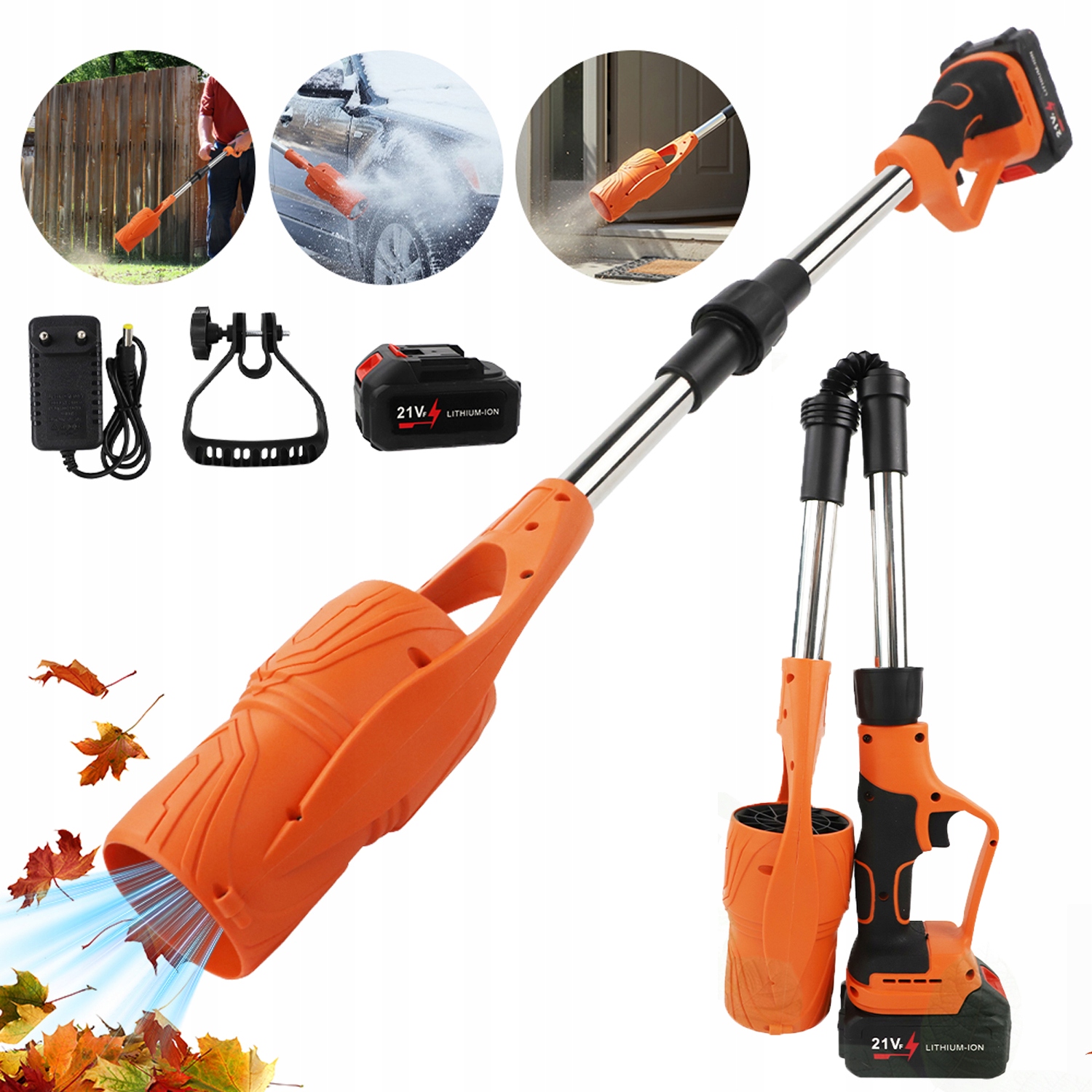 Mini Foukač Bezdrátový pro odklízení sněhu z auta