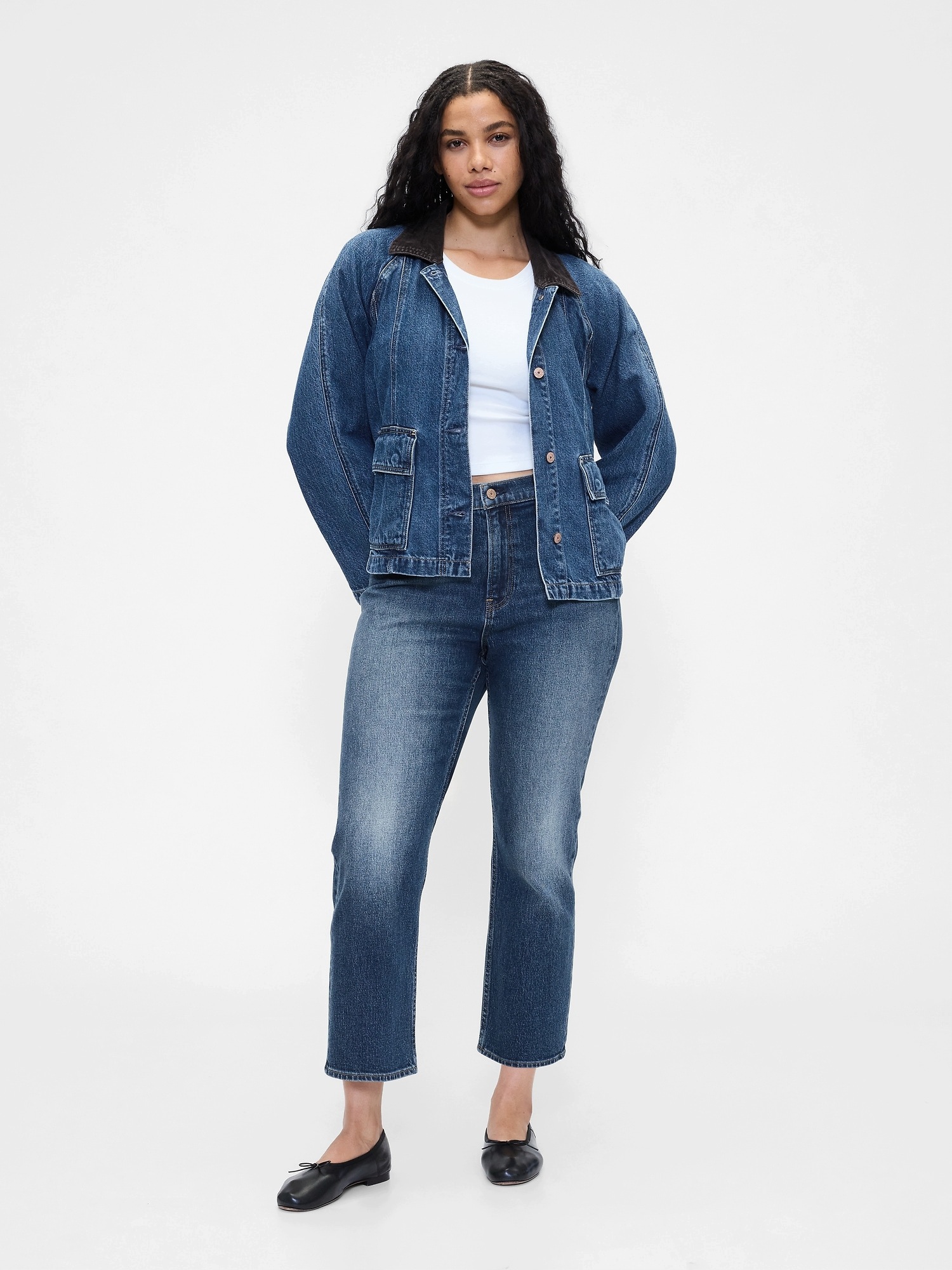 Gap Džíny ’90s Straight Crop